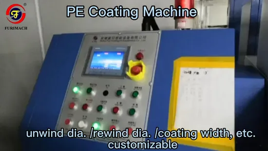 PE (Polyethylene) Coating Machine Protective Film Making Machine 