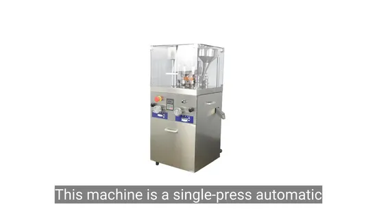 Tianhe Food Candy Press Milk Tablet Press Machine Powder Compression Rotary Press 