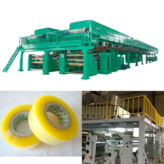 1300/1600mm PE Protective Film Tape Coating Machine Adhesive Tape Coating Machine 