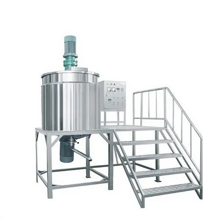 Double Jacket Electric Heating Vertical Ss Mixer Agitation Liquid Blend Mixing Tank 