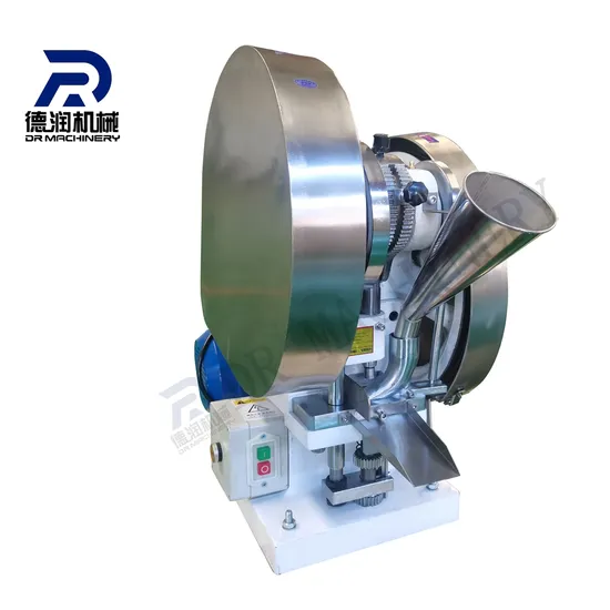 Tdp6 Customized Single Punch Press for Effervescent Tablets Making Laboratory Tablet Press 