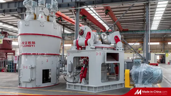 Super Fine Wollastone Powder Vertical Grinding Roller Mill 