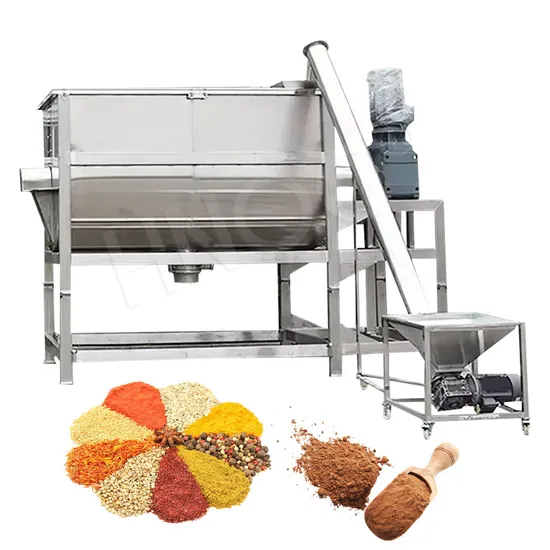 Flour Ribbon Make Fine Cube Powder Farm Mushroom Substrate Fertilizer Compost Mixer Machine 